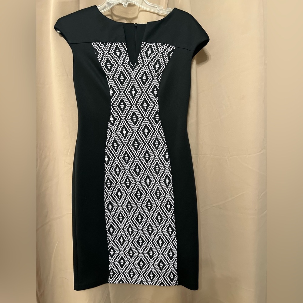 Connected Apparel Classic Black Dress